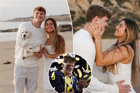 jj mccarthy dad and girlfriend|JJ McCarthy gets engaged to the woman his father groped